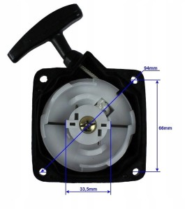 Szarpak do kosy spalinowej wiertnicy 
