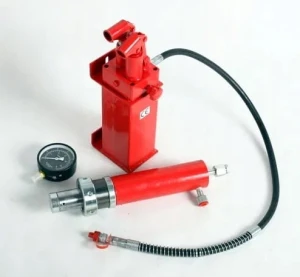 Zestaw pompa i siłownik 30T do prasy hudraulicznej 