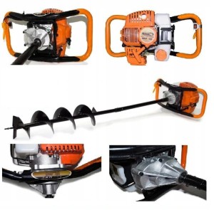 Wiertnica spalinowa świder spalinowy 6,2KM  do ziemi