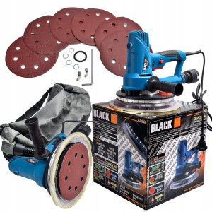 Szlifierka do gładzi gipsu 2200W LED + papiery