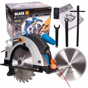 Piła tarczowa 2600W 2x tarcza LASER