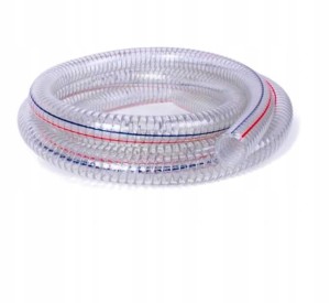 Wąż ssący ssawny 2" zbrojony do motopompy 1m 