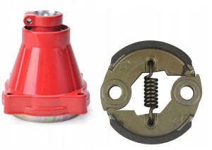 Obudowa sprzęgła z koszem 9 frezów + sprzęgło 