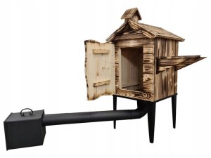 Wędzarnia drewniana duża + dodatki 