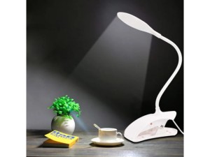 Lampka biurowa LED klips USB