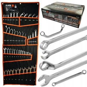 Klucze płasko-oczkowe 6-32 47el.