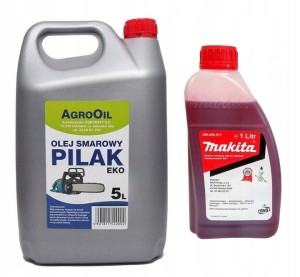 Oleje do piły spalinowej zestaw