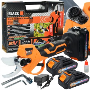 Sekator akumulatorowy 2x bateria mocny 