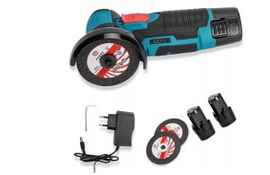 Szlifierka akumulatorowa 76mm 2x bateria