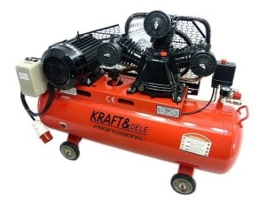 Kompresor 200L sprężarka 3 tłoki 6,5KM 400V 