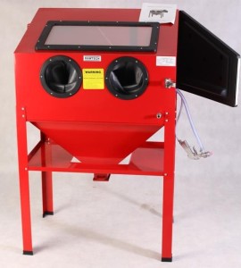 Piaskarka kabinowa 220L 